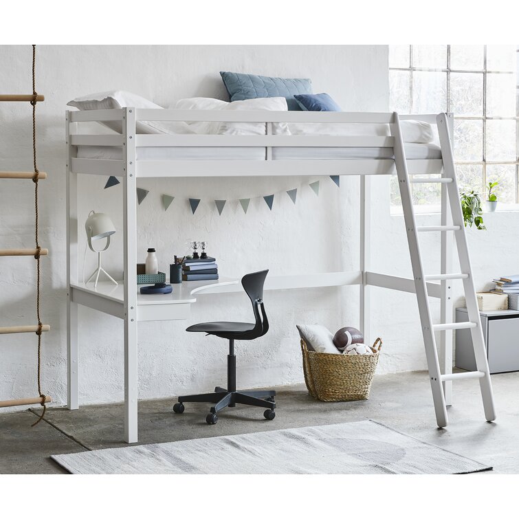 Wayfair full loft bed with desk new arrivals